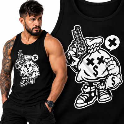 TANK TOP ANIMOWANY  MONEY TAKERS